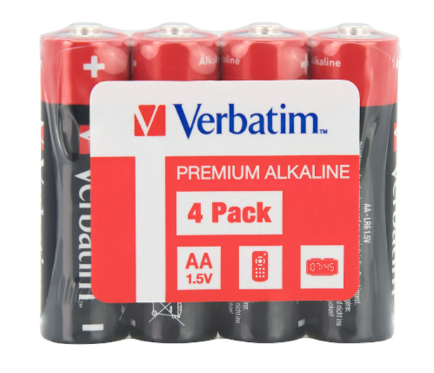 Verbatim Baterie alkaliczne AA - 1473661 - zdjęcie 3